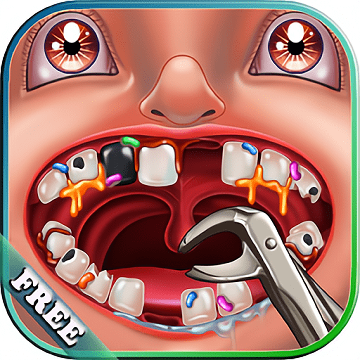 疯狂的牙医小游戏