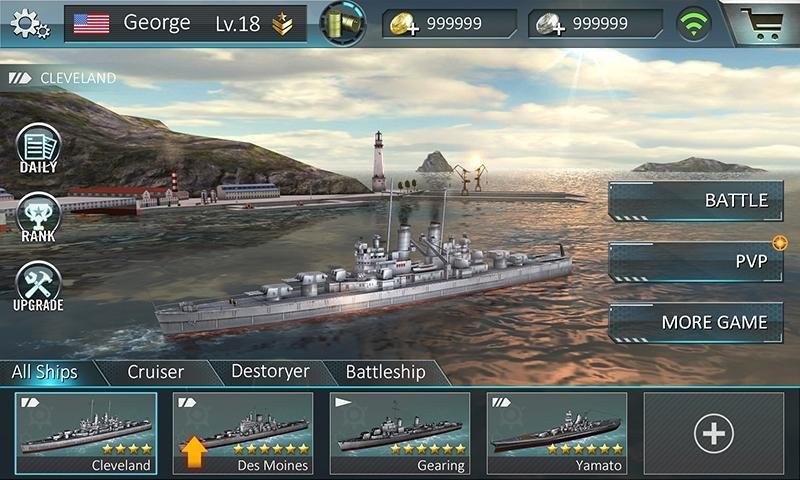 սͻϮ3dƽ(Warship Attack) v1.0.8 ׿ڹ2