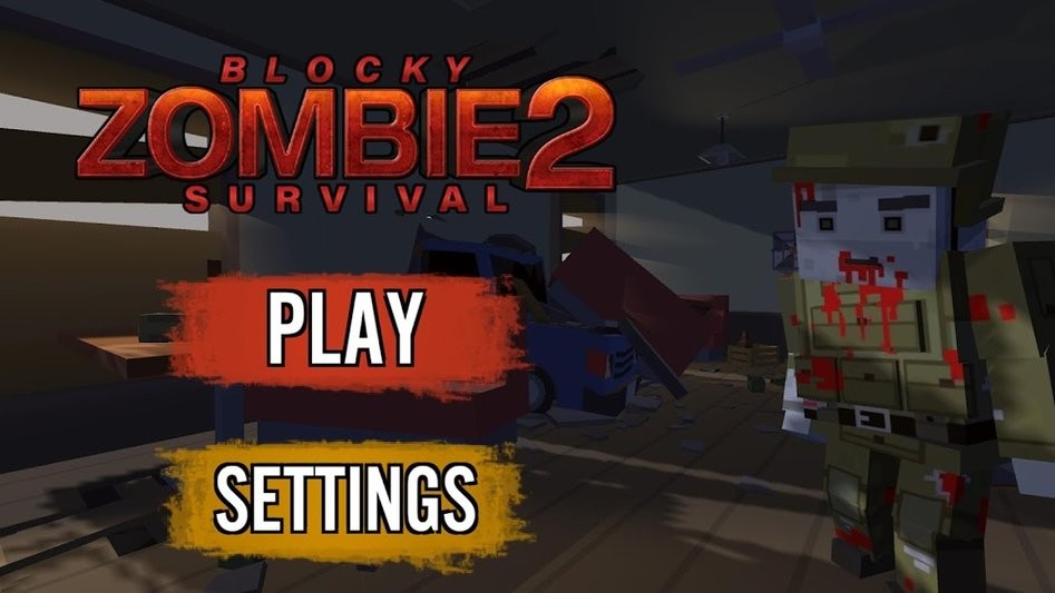 齩ʬ2ײ˵(Blocky Zombie Survival 2) v1.91 ׿ 1