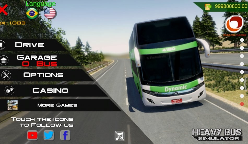 ͳģֻ(Heavy Bus Simulator) v1.088 ׿ 0