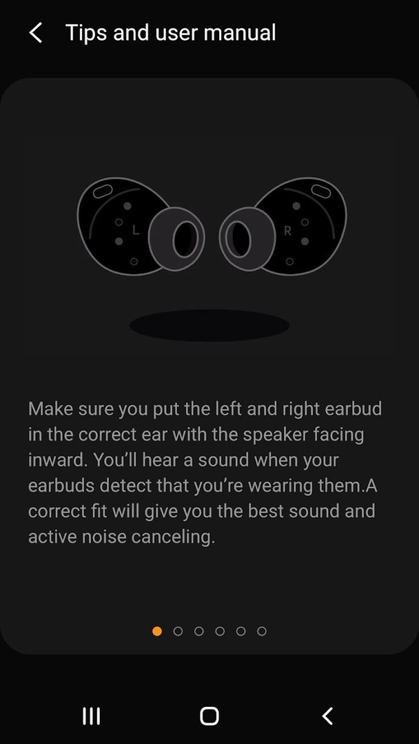 Galaxy Buds Pro Manager app