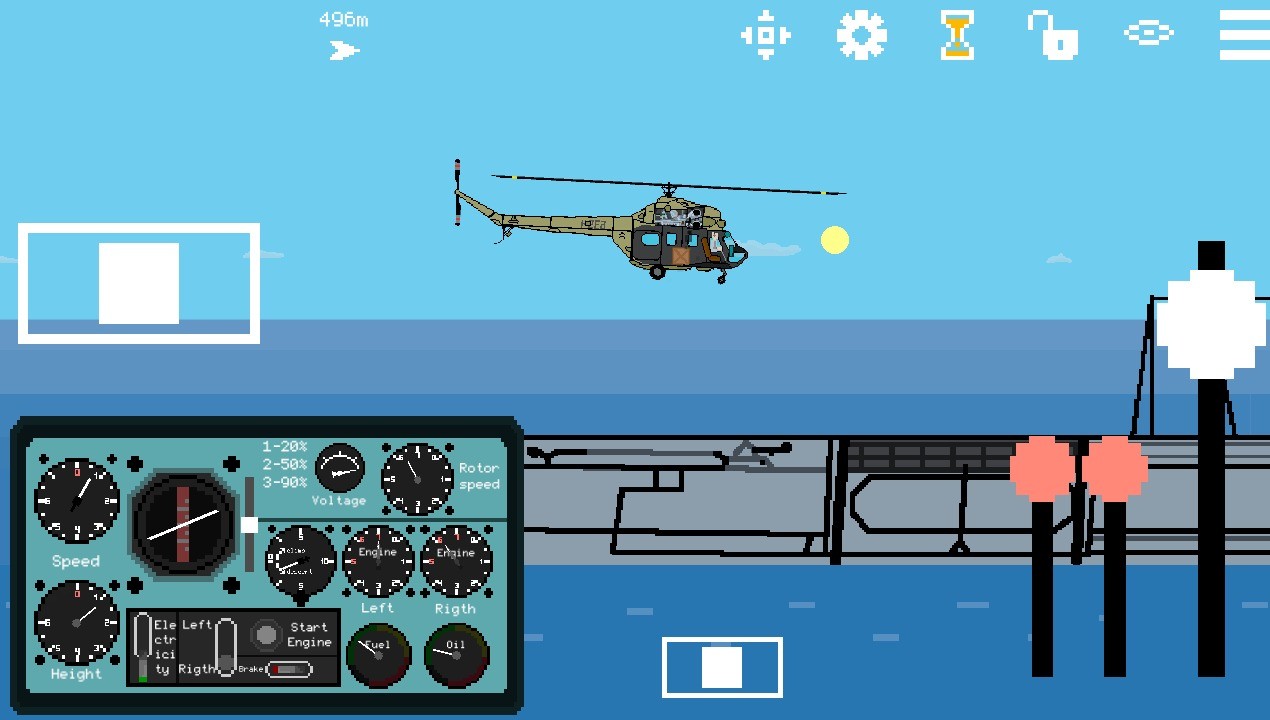 ֱģƽ(Pixel Helicopter Simulator) v1.2.0 ׿ 2